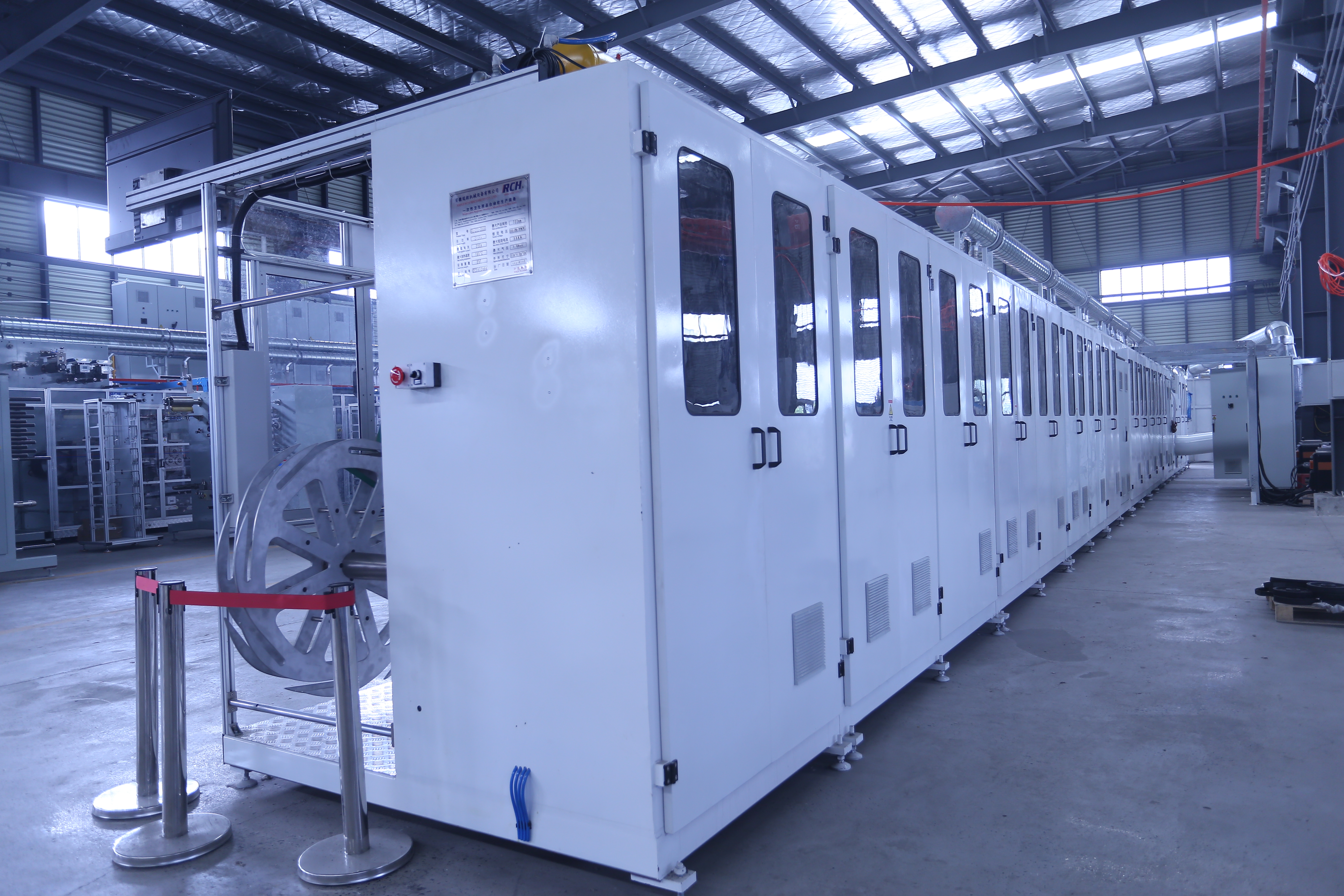 Full Servo Disposable Changing Pad Machine Factory